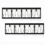 Disposable Plastic Cuvette, 4 Holes and 8 Holes